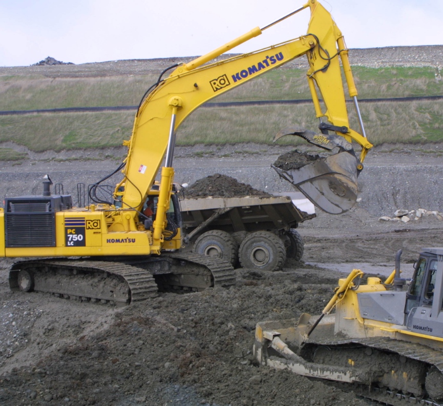 Intelligent Machine Control excavator